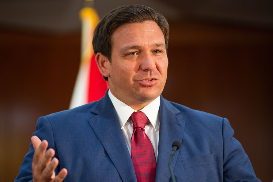 DeSantis' Active Schedule Raises Questions - Where Will He Land Next?"