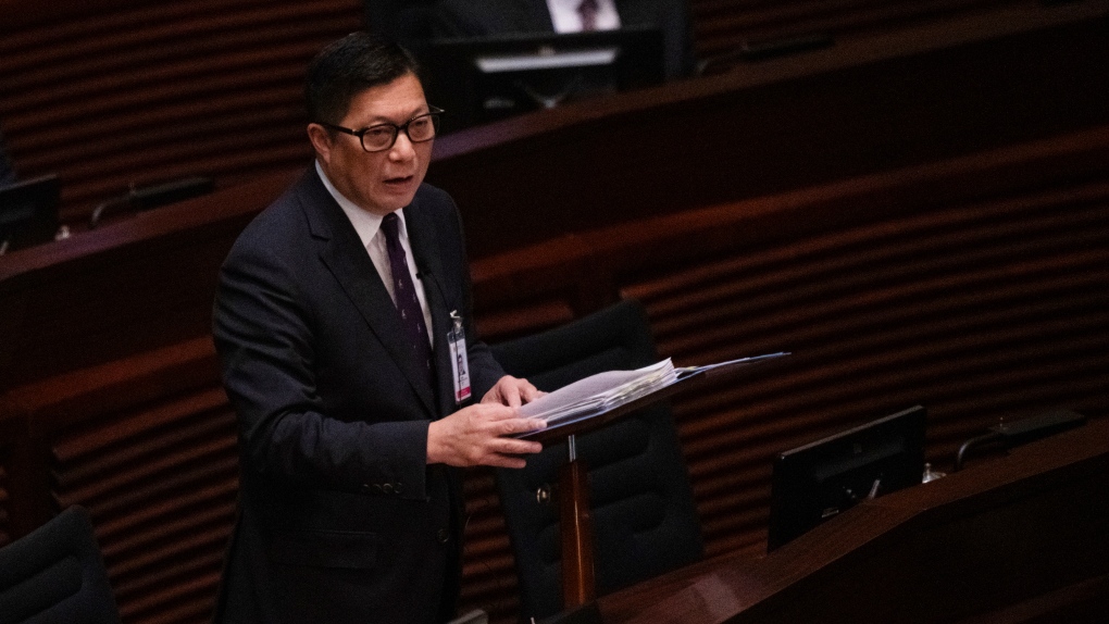 Hong Kong legislators endorse security law granting government increased authority to suppress dissent