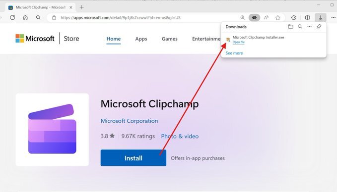 Microsoft Store Website Now Allows Direct Access to .exe Files Without Link to App Store