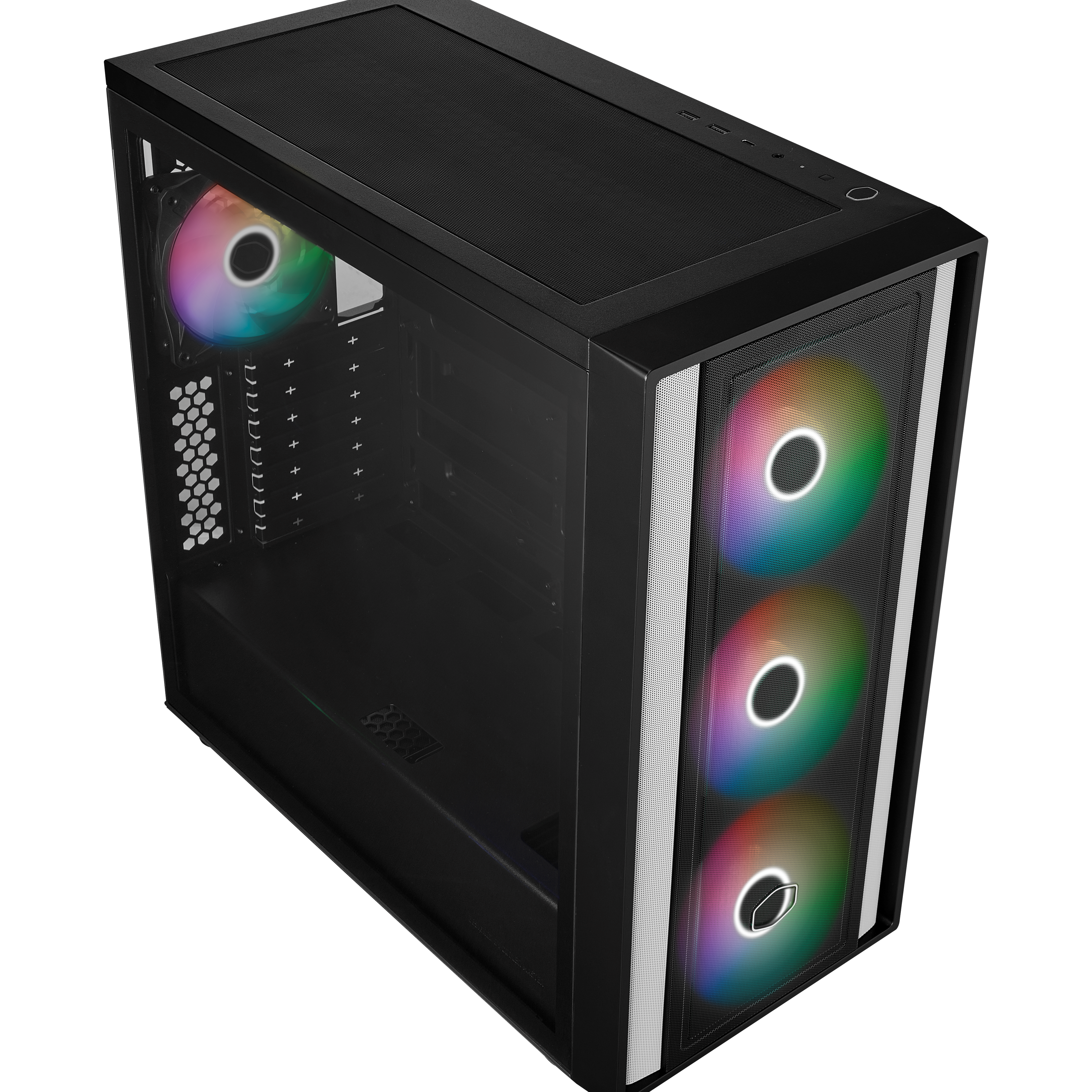 Introducing the Cooler Master Masterbox 600: A Sleek Mid-Tower Case with Hidden Connector Concepts