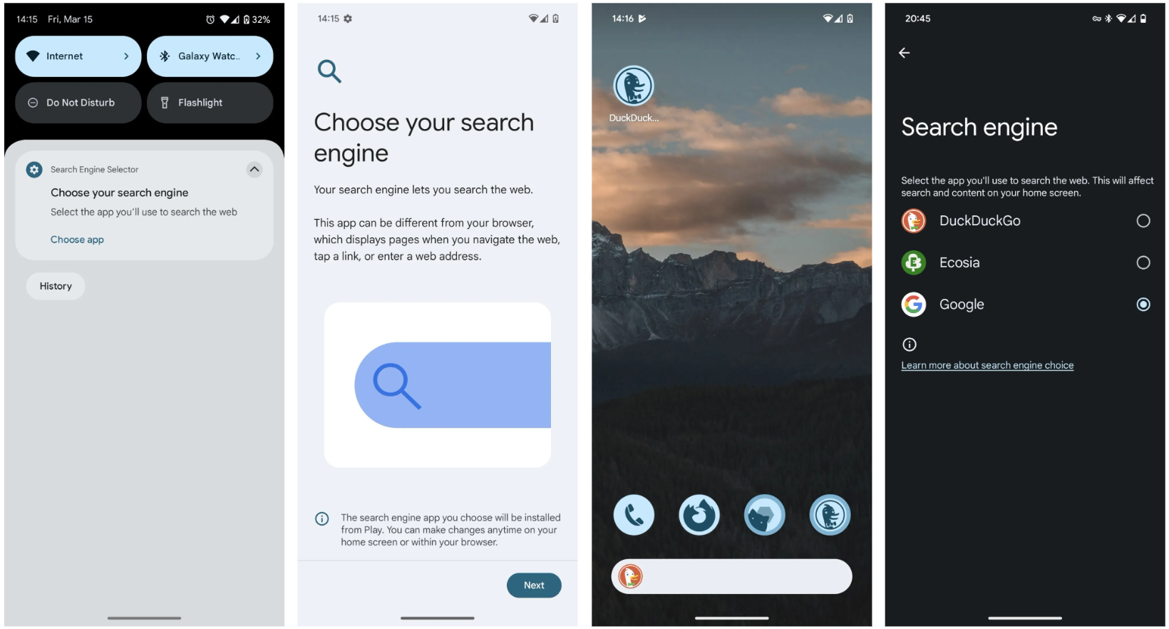 Google Enhances User Choice in Pixel Launcher Update for EU Users: Now Select Different Default Search Engine