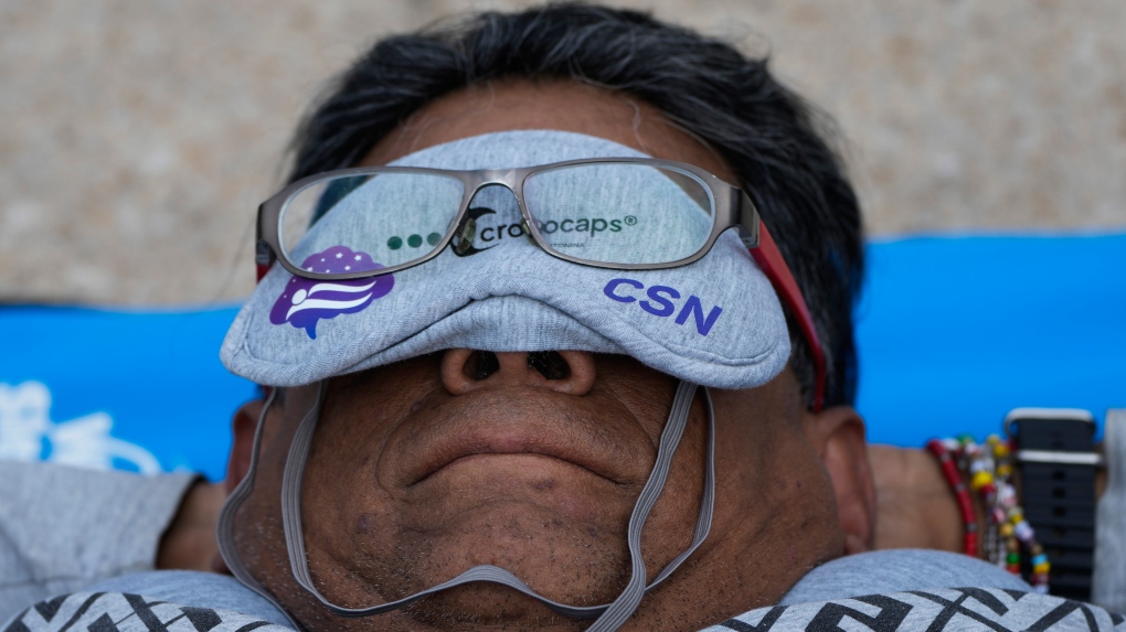 Mexico City residents join in 'mass nap' to mark World Sleep Day