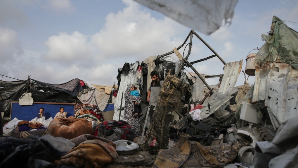 Israeli airstrikes in Gaza near Rafah kill 37 Palestinians, many in tents, as offensive continues to escalate.